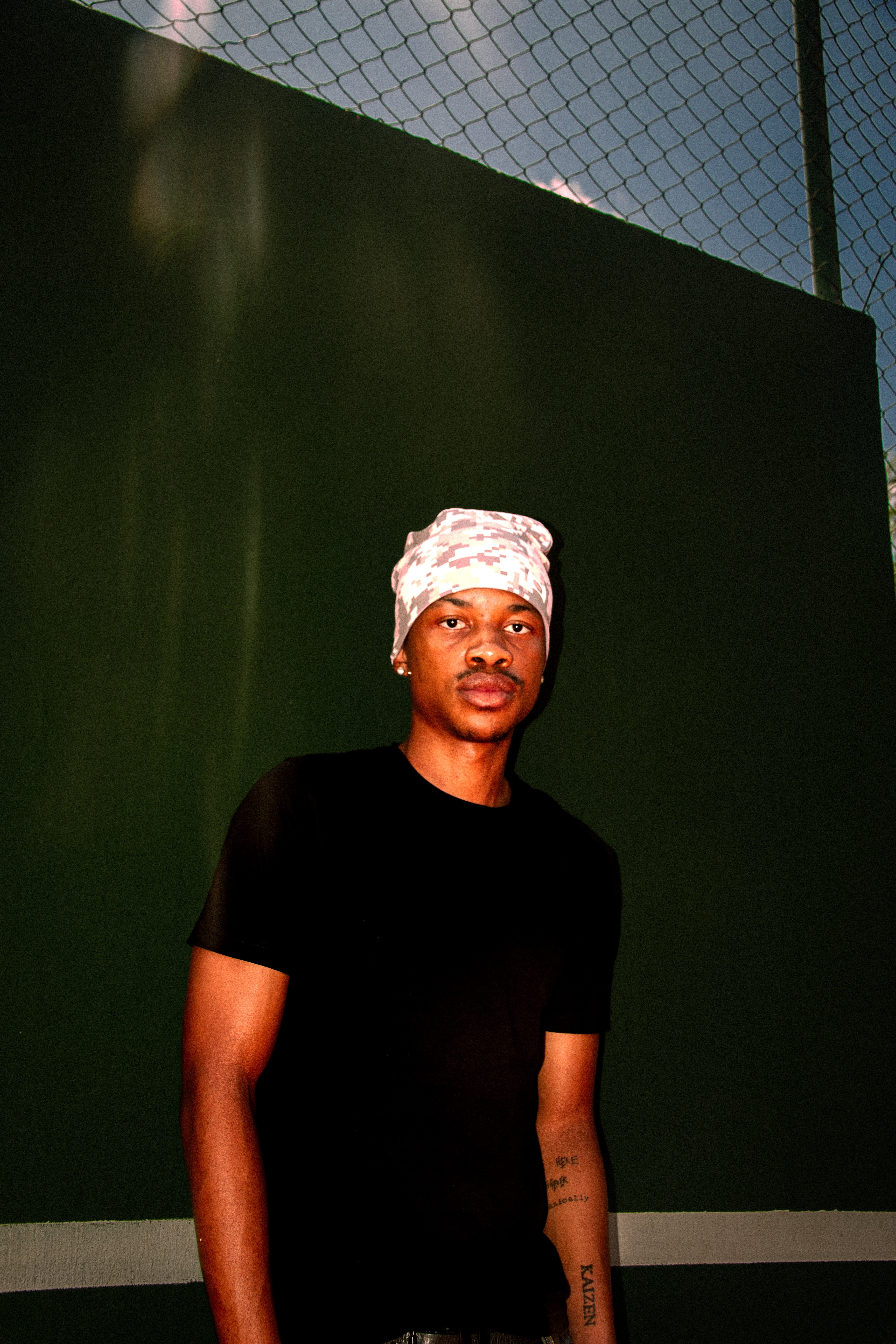 Reverse skullcap greycamo